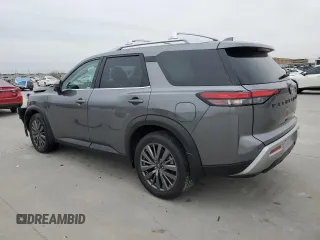 2024 Nissan Pathfinder SL with VIN 5N1DR3CB9RC223683, listed as a Copart auction lot 41902835 with 6,915 mi miles and Salvage title. Bid and sale history available at DreamBid. Image 2.