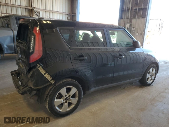 2019 Kia Soul with VIN KNDJN2A22K7694086, listed as a Copart auction lot 50019665 with 189,560 mi miles and Salvage Title. Bid and sale history available at carsss.com. Image 3.