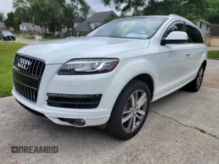 2014 Audi Q7 3.0T Premium Plus with VIN WA1LGAFEXED013107, listed as a Copart auction lot 54091815 with 138,867 mi miles and Clean Title. Bid and sale history available at carsss.com. Image 2.