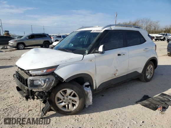 2020 Hyundai Venue SEL z VIN KMHRC8A3XLU017418, wystawiony jako Copart lot #50766665 z przebiegiem 44 207 mil mil oraz Szkoda całkowita • Salvage title. Historia ofert i sprzedaży dostępna na DreamBid. Obrazek 1.
