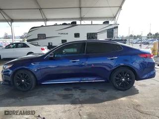 2018 Kia Optima SX with VIN 5XXGV4L29JG208284, listed as a IAAI auction lot 41765005 with 77,189 mi miles. Bid and sale history available at carsss.com. Image 15.