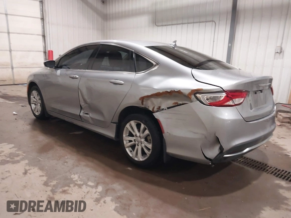 2016 Chrysler 200 Limited with VIN 1C3CCCAB5GN111523, listed as a IAAI auction lot 41316416 with 112,956 mi miles and . Bid and sale history available at carsss.com. Image 3.