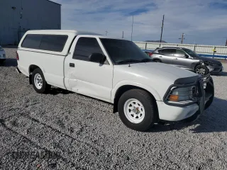 2003 GMC Sonoma SLS with VIN 1GTCS14X238197554, listed as a Copart auction lot 74321204 with 58,844 mi miles and Salvage Title. Bid and sale history available at carsss.com. Image 4.