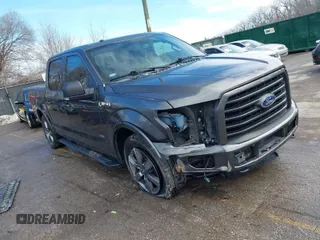 2017 Ford F-150 XL with VIN 1FTEW1EG1HKD41441, listed as a IAAI auction lot 41644844 with 138,282 mi miles. Bid and sale history available at carsss.com. Image 1.