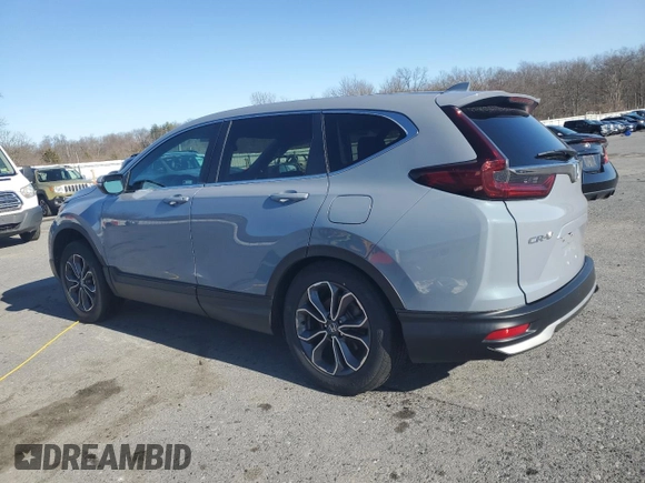 2020 Honda CR-V EX with VIN 2HKRW2H50LH658216, listed as a Copart auction lot 49878945 with 76,061 mi miles and Salvage Title. Bid and sale history available at carsss.com. Image 2.