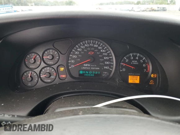2003 Chevrolet Monte Carlo SS with VIN 2G1WX15KX39409423, listed as a Copart auction lot 71463824 with 199,988 mi miles and Salvage Title. Bid and sale history available at carsss.com. Image 9.