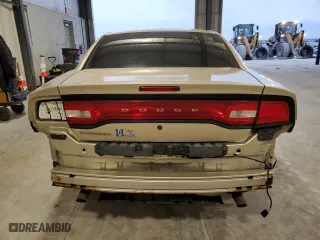 2014 Dodge Charger Police with VIN 2C3CDXAT5EH307920, listed as a Copart auction lot 50236905 with 237,309 mi miles and Salvage Title. Bid and sale history available at carsss.com. Image 6.