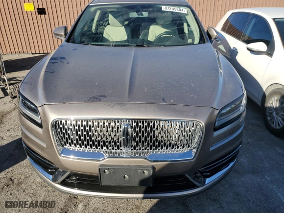 2020 Lincoln Nautilus Standard with VIN 2LMPJ6J94LBL34174, listed as a Copart auction lot 87245804 with 37,173 mi miles and Salvage Title. Bid and sale history available at carsss.com. Image 5.