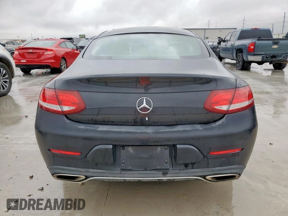 2017 Mercedes-Benz C 300 with VIN WDDWJ4KBXHF406136, listed as a Copart auction lot 60511465 with 109,208 mi miles and Clean title. Bid and sale history available at DreamBid. Image 6.
