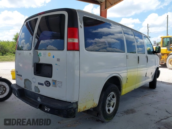 2008 Chevrolet Express Cargo with VIN 1GCFG154681204556, listed as a IAAI auction lot 41928049 with 171,171 mi miles and . Bid and sale history available at DreamBid. Image 4.