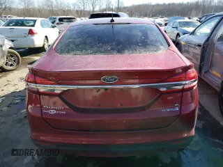 2017 Ford Fusion Hybrid SE with VIN 3FA6P0LU4HR245647, listed as a Copart auction lot 88608365 with Not provided miles and Salvage title. Bid and sale history available at DreamBid. Image 6.