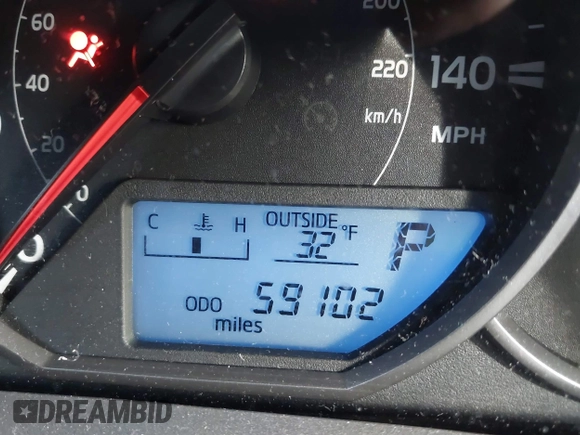2016 Toyota RAV4 LE with VIN 2T3BFREV7GW538636, listed as a IAAI auction lot 41740617 with 59,102 mi miles. Bid and sale history available at carsss.com. Image 15.