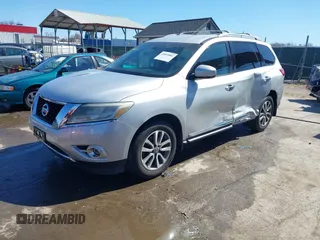 2013 Nissan Pathfinder SL with VIN 5N1AR2MM6DC628809, listed as a IAAI auction lot 41850082 with 129,640 mi miles and . Bid and sale history available at DreamBid. Image 18.