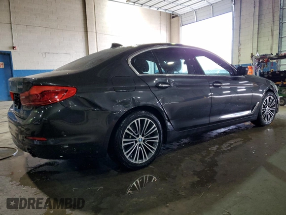 2018 BMW 5 Series 530i xDrive with VIN WBAJA7C5XJG907832, listed as a Copart auction lot 43753535 with 83,937 mi miles and Clean Title. Bid and sale history available at carsss.com. Image 3.