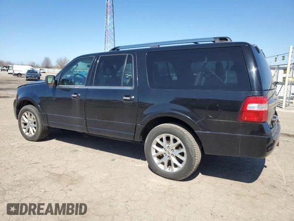 2015 Ford Expedition EL Limited with VIN 1FMJK2AT5FEF27137, listed as a Copart auction lot 52680145 with 113,414 mi miles and Salvage Title. Bid and sale history available at carsss.com. Image 2.