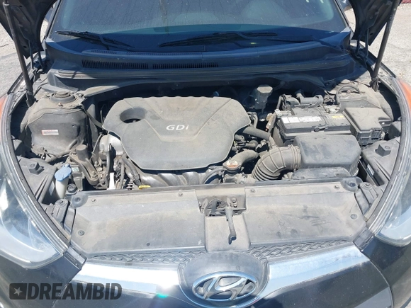2013 Hyundai Veloster w/Black Int with VIN KMHTC6AD4DU151409, listed as a IAAI auction lot 42639582 with 283,208 mi miles and . Bid and sale history available at DreamBid. Image 10.