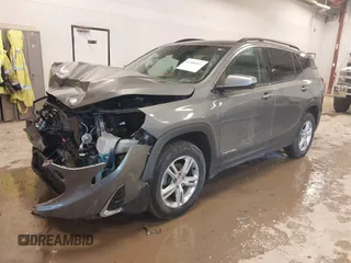 2020 GMC Terrain SLE with VIN 3GKALTEV0LL112598, listed as a IAAI auction lot 41480433 with 57,890 mi miles. Bid and sale history available at carsss.com. Image 17.