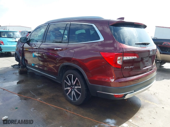 2019 Honda Pilot Touring 8-Passenger with VIN 5FNYF5H95KB009122, listed as a IAAI auction lot 41573338 with 85,845 mi miles. Bid and sale history available at carsss.com. Image 3.