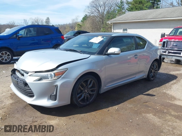 2014 Scion tC with VIN JTKJF5C70E3068144, listed as a IAAI auction lot 41983751 with 137,894 mi miles. Bid and sale history available at carsss.com. Image 19.