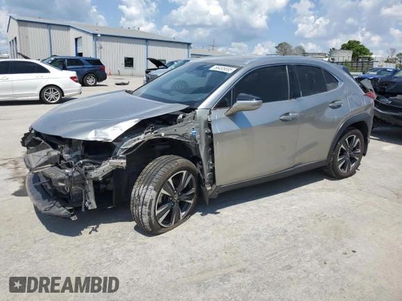 2022 Lexus UX 200 with VIN JTHX3JBH7N2054100, listed as a Copart auction lot 56495695 with 70,979 mi miles and Salvage title. Bid and sale history available at DreamBid. Image 1.