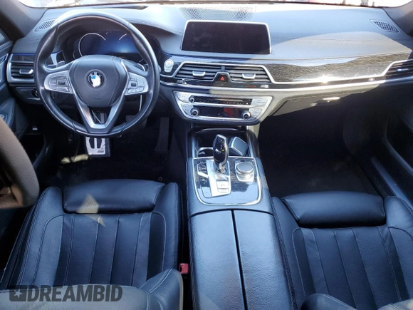 2016 BMW 7 Series 740i with VIN WBA7E2C54GG547404, listed as a Copart auction lot 40052803 with 94,008 mi miles. Bid and sale history available at carsss.com. Image 8.