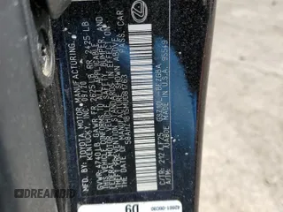 2021 Lexus ES 350 F Sport z VIN 58AHZ1B15MU081763, wystawiony jako Copart lot #51173105 z przebiegiem 55 855 mil mil oraz Nie do naprawy • Non repairable. Historia ofert i sprzedaży dostępna na DreamBid. Obrazek 12.