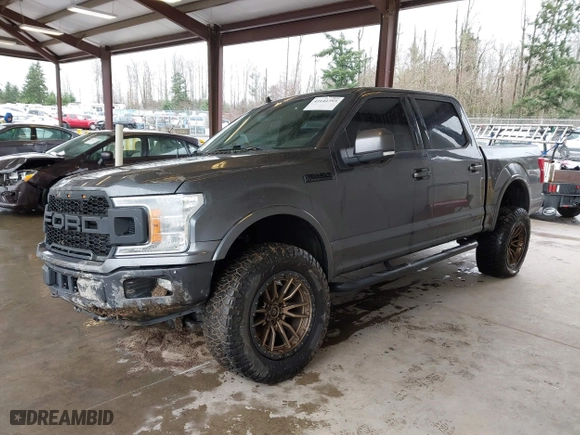 2020 Ford F-150 XL with VIN 1FTEW1EPXLKE25671, listed as a IAAI auction lot 41641393 with 63,398 mi miles. Bid and sale history available at carsss.com. Image 18.