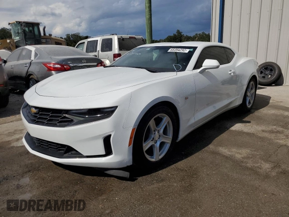2019 Chevrolet Camaro 1LS with VIN 1G1FB1RX5K0158307, listed as a Copart auction lot 65394292 with 21,976 mi miles. Bid and sale history available at carsss.com. Image 2.