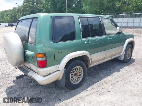 1998 Isuzu Trooper S z VIN JACDJ58X0W7908301, wystawiony jako IAAI lot #42274490 z przebiegiem 267 053 mil mil oraz . Historia ofert i sprzedaży dostępna na DreamBid. Obrazek 4.