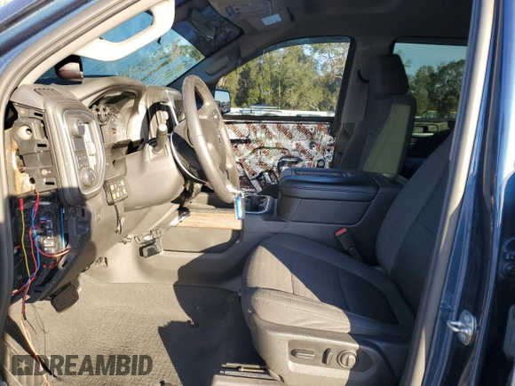 2021 Chevrolet Silverado 1500 RST with VIN 3GCPWDET9MG270708, listed as a Copart auction lot 87276814 with Not Provided miles and Salvage Title. Bid and sale history available at DreamBid. Image 7.