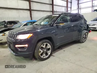 2018 Jeep Compass Limited with VIN 3C4NJDCB9JT499635, listed as a Copart auction lot 45642455 with 77,961 mi miles and Salvage Title. Bid and sale history available at DreamBid. Image 1.