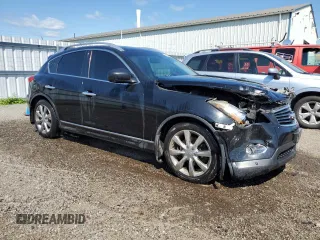 2009 Infiniti EX Journey with VIN JNKAJ09F09M951022, listed as a Copart auction lot 62899984 with 170,556 mi miles and Salvage Title. Bid and sale history available at DreamBid. Image 4.