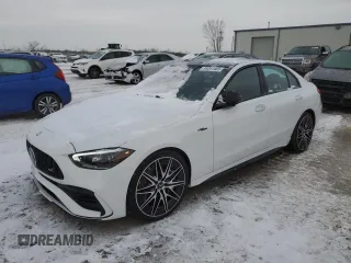 2024 Mercedes-Benz C 43 AMG z VIN W1KAF8HB9RR236684, wystawiony jako Copart lot #45281485 z przebiegiem 467 mil mil oraz Szkoda całkowita • Salvage title. Historia ofert i sprzedaży dostępna na DreamBid. Obrazek 1.
