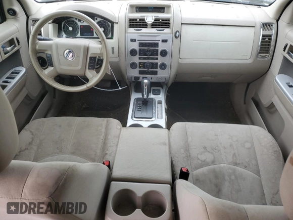 2009 Mercury Mariner Hybrid with VIN 4M2CU39389KJ08880, listed as a Copart auction lot 43757955 with 178,382 mi miles and Salvage title. Bid and sale history available at DreamBid. Image 8.