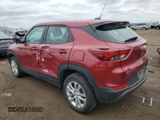 2021 Chevrolet TrailBlazer LS with VIN KL79MNSL5MB053560, listed as a Copart auction lot 51817485 with 72,101 mi miles and Salvage Title. Bid and sale history available at carsss.com. Image 2.