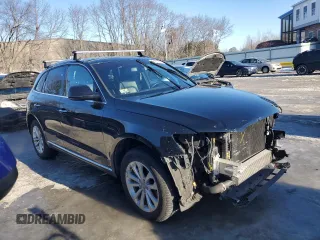 2016 Audi Q5 Premium Plus with VIN WA1L2AFP9GA109895, listed as a Copart auction lot 44201635 with 75,980 mi miles and Salvage Title. Bid and sale history available at carsss.com. Image 4.