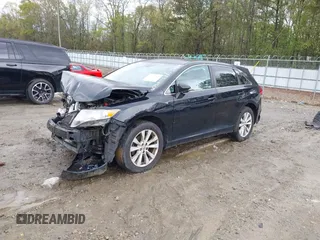 2013 Toyota Venza LE with VIN 4T3ZA3BB5DU063262, listed as a IAAI auction lot 41919520 with 150,603 mi miles. Bid and sale history available at carsss.com. Image 2.
