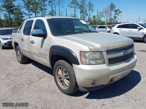 2007 Chevrolet Avalanche LT w/3LT with VIN 3GNFK12337G318743, listed as a IAAI auction lot 41844805 with 221,469 mi miles. Bid and sale history available at carsss.com. Image 1.