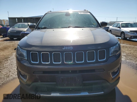 2017 Jeep Compass Limited с VIN 3C4NJDCB6HT628599, выставлен на аукционе Copart как лот 57140005 с пробегом 124 201 миль миль и Списание • Salvage title. История ставок и продаж доступна на DreamBid. Изображение 5.