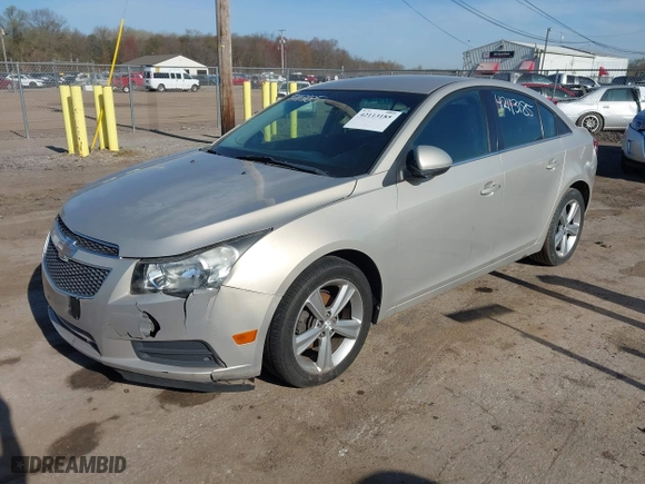2012 Chevrolet Cruze LT w/2LT with VIN 1G1PG5SC9C7144150, listed as a IAAI auction lot 42113185 with 152,398 mi miles. Bid and sale history available at carsss.com. Image 2.