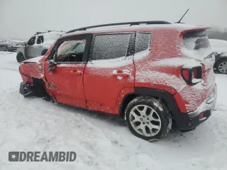 2017 Jeep Renegade Latitude with VIN ZACCJABB8HPE96427, listed as a Copart auction lot 45011935 with 131,204 mi miles and Salvage Title. Bid and sale history available at carsss.com. Image 2.