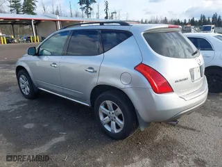 2006 Nissan Murano SL with VIN JN8AZ08T76W402651, listed as a IAAI auction lot 41513127 with 135,716 mi miles. Bid and sale history available at carsss.com. Image 3.