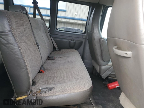 2014 Chevrolet Express Passenger LT with VIN 1GAZG1FG9E1108950, listed as a Copart auction lot 45370685 with 537,650 mi miles and Salvage title. Bid and sale history available at DreamBid. Image 11.