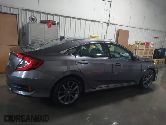 2020 Honda Civic EX-L with VIN 19XFC1F70LE010163, listed as a IAAI auction lot 41306532 with 88,767 mi miles and . Bid and sale history available at DreamBid. Image 13.