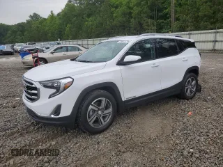 2021 GMC Terrain SLT z VIN 3GKALPEV7ML401647, wystawiony jako Copart lot #58613735 z przebiegiem 45 796 mil mil oraz Szkoda całkowita • Salvage title. Historia ofert i sprzedaży dostępna na DreamBid. Obrazek 1.
