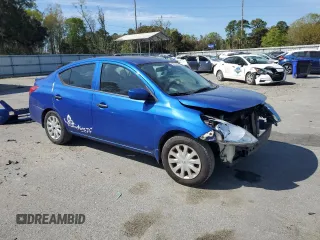2016 Nissan Versa S Plus with VIN 3N1CN7APXGL900360, listed as a Copart auction lot 50884845 with 189,807 mi miles and Salvage Title. Bid and sale history available at carsss.com. Image 4.