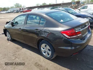 2014 Honda Civic LX z VIN 2HGFB2F57EH544194, wystawiony jako IAAI lot #42162724 z przebiegiem 131 255 mil mil oraz . Historia ofert i sprzedaży dostępna na DreamBid. Obrazek 3.