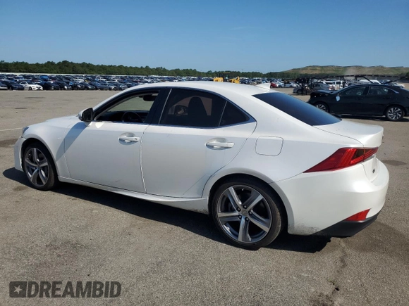 2017 Lexus IS 300 with VIN JTHCM1D27H5022643, listed as a Copart auction lot 61489985 with 59,565 mi miles and Salvage title. Bid and sale history available at DreamBid. Image 2.