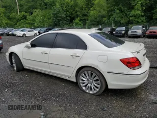 2005 Acura RL with VIN JH4KB16595C009649, listed as a Copart auction lot 60784325 with 203,735 mi miles and Salvage title. Bid and sale history available at DreamBid. Image 2.