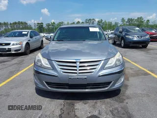2013 Hyundai Genesis 3.8L with VIN KMHGC4DD1DU256345, listed as a IAAI auction lot 42187431 with 117,528 mi miles and . Bid and sale history available at DreamBid. Image 12.